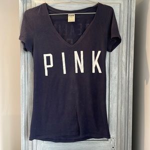 Victoria secret pink Detroit tigers t- shirt XS